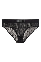 Maike Lace Knickers - Black