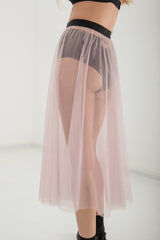 Jo Glitter Tulle Skirt - Lilac