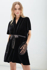 Diana Wings Wrap - Black