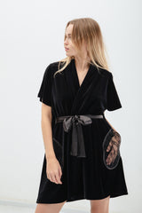 Diana Wings Wrap - Black