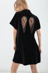 Diana Wings Wrap - Black