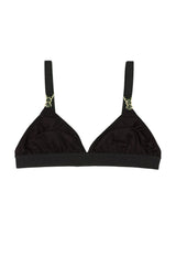 Riti Suspender Bra - Black/Gold