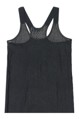 Katrin Snakeskin Top - Black