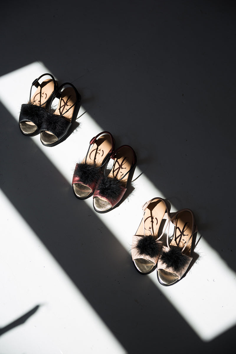 TOKU x Kriss Soonik Sandals - Nude