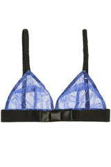 Kriss Soonik blue Silvia lace bra